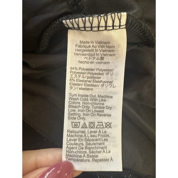 NWT J. Crew Black Velvet Sparkles Tiered Midi Dress Ruffles Women’s Size 6 NEW - Picture 13 of 15